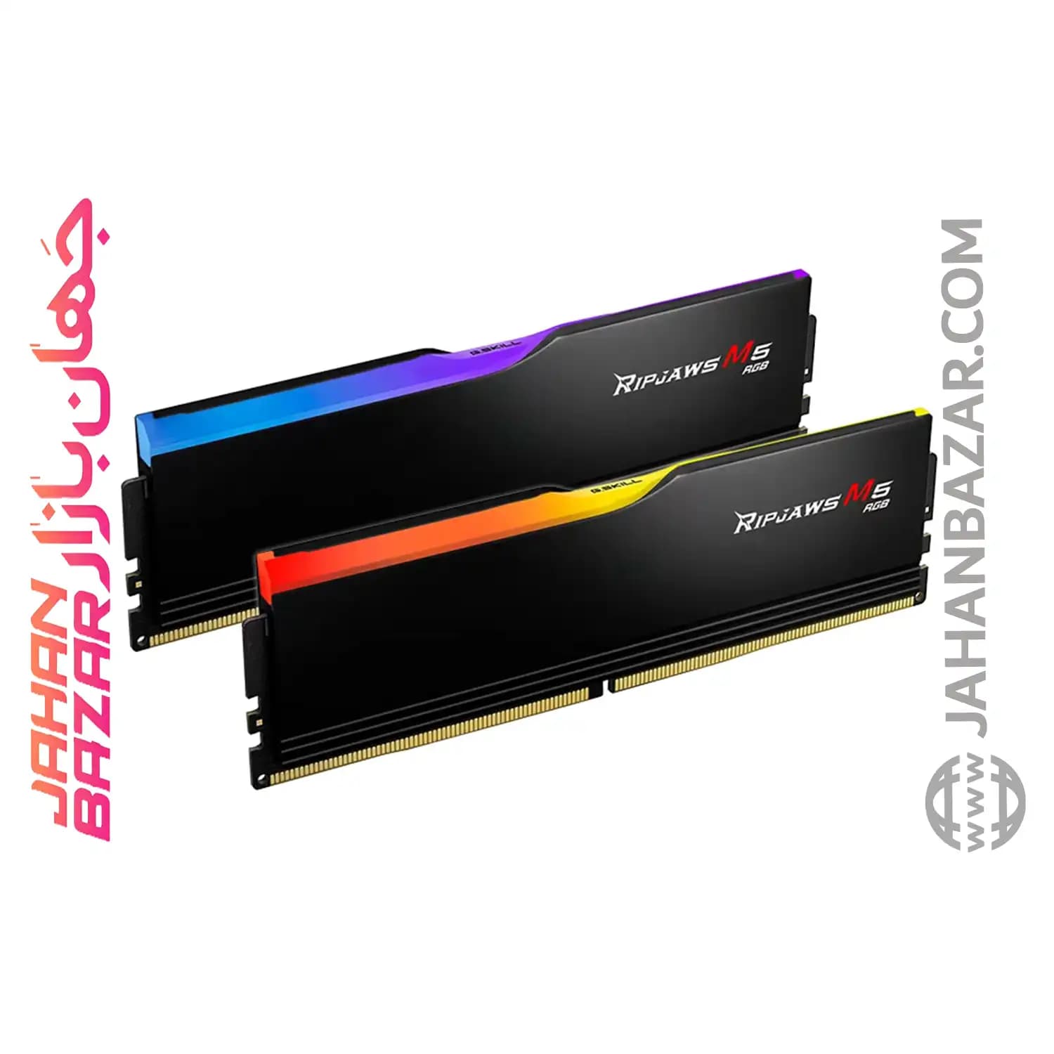 رم دسکتاپ جی اسکیل DDR5 دو کاناله MHz 5600 G.Skill RIPJAWS M5 RGB ظرفیت CL30 32GB — تصویر ۴