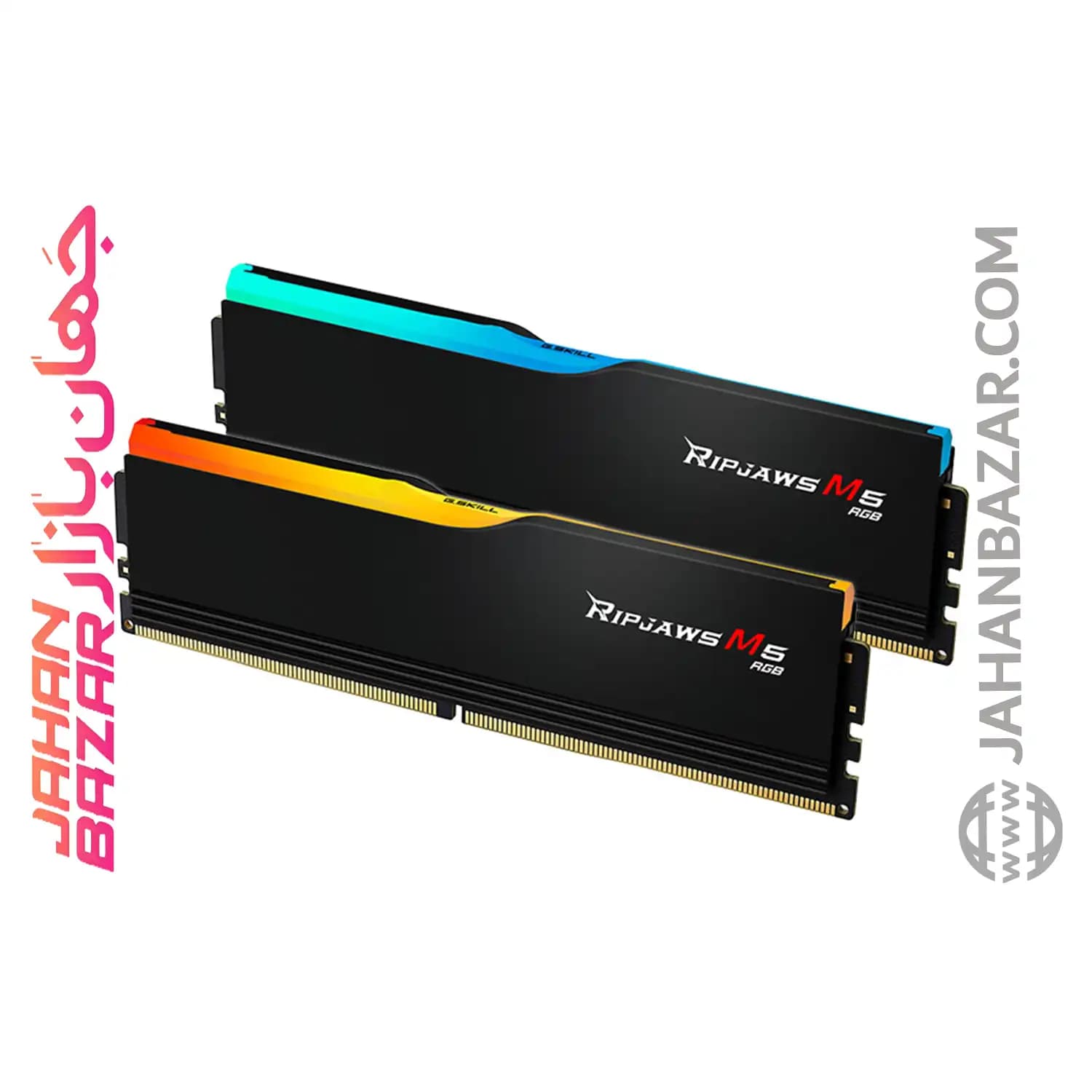 رم دسکتاپ جی اسکیل DDR5 دو کاناله MHz 5600 G.Skill RIPJAWS M5 RGB ظرفیت CL30 32GB — تصویر ۵