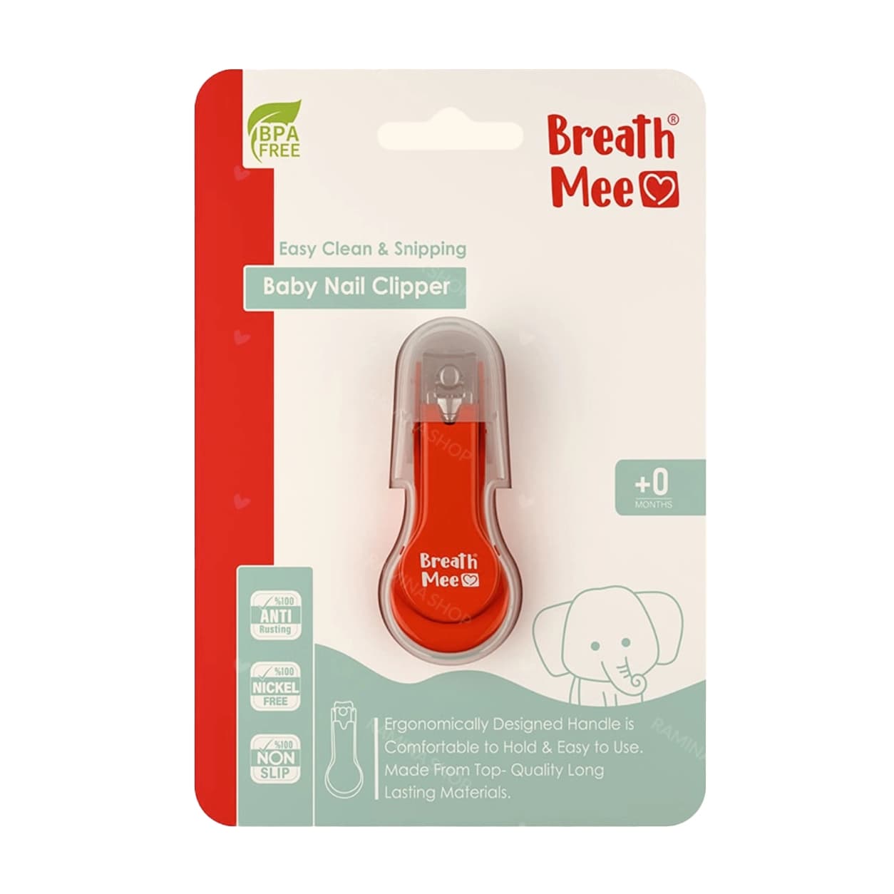 ناخن گیر breath mee کد 22600901 — تصویر ۲