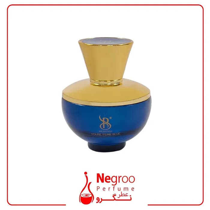 عطر جیبی پورفم بلو زنانه برندینی Poure feme blue — تصویر ۲