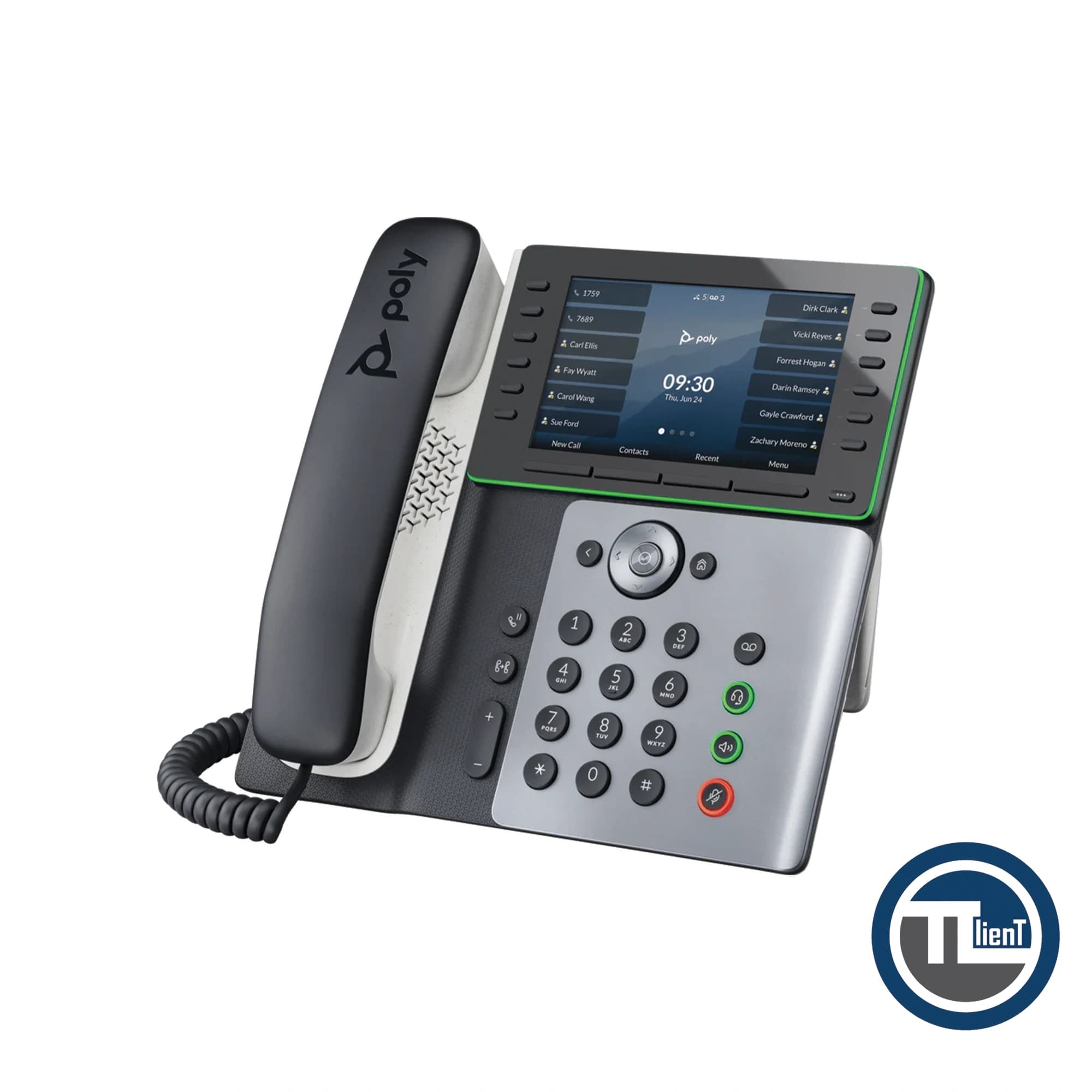 تلفن تحت شبکه Voip مدل polycom Edge E550 ip