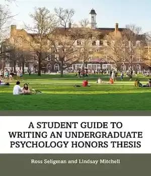 دانلود کتاب A Student Guide to Writing an Undergraduate Psychology Honors Thesis – …