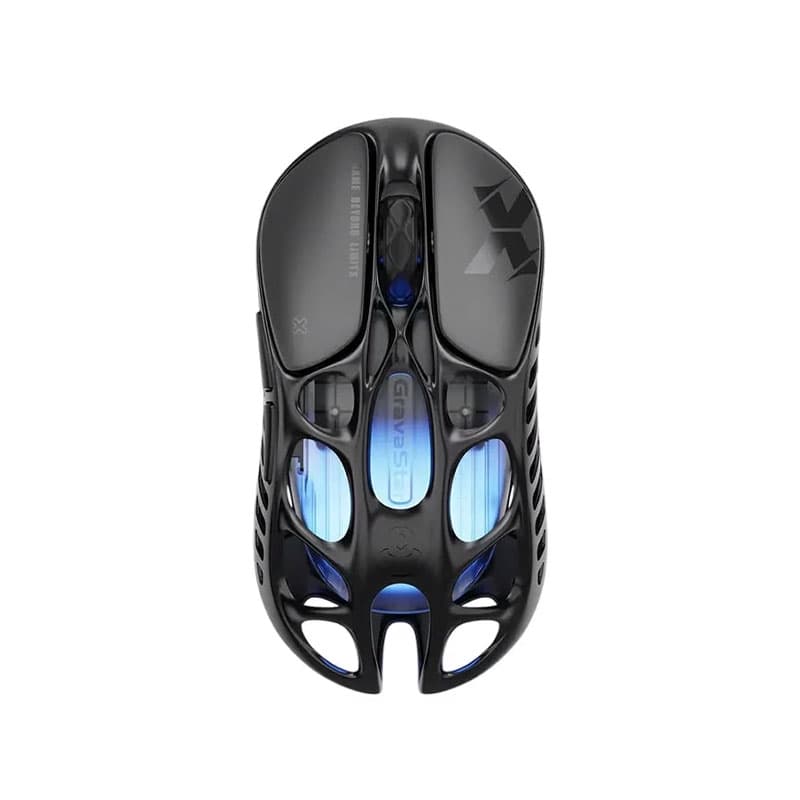 ماوس گیمینگ بی سیم گراواستار مدل Mercury X Galaxy Black