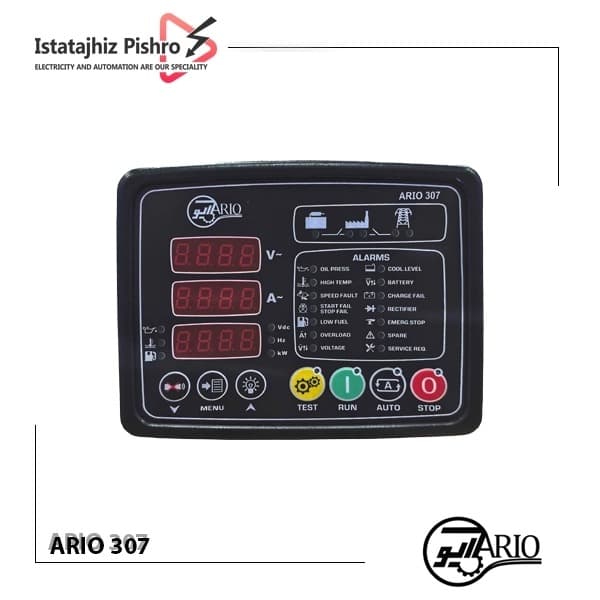 برد کنترل دیزل ژنراتور ARIO 307