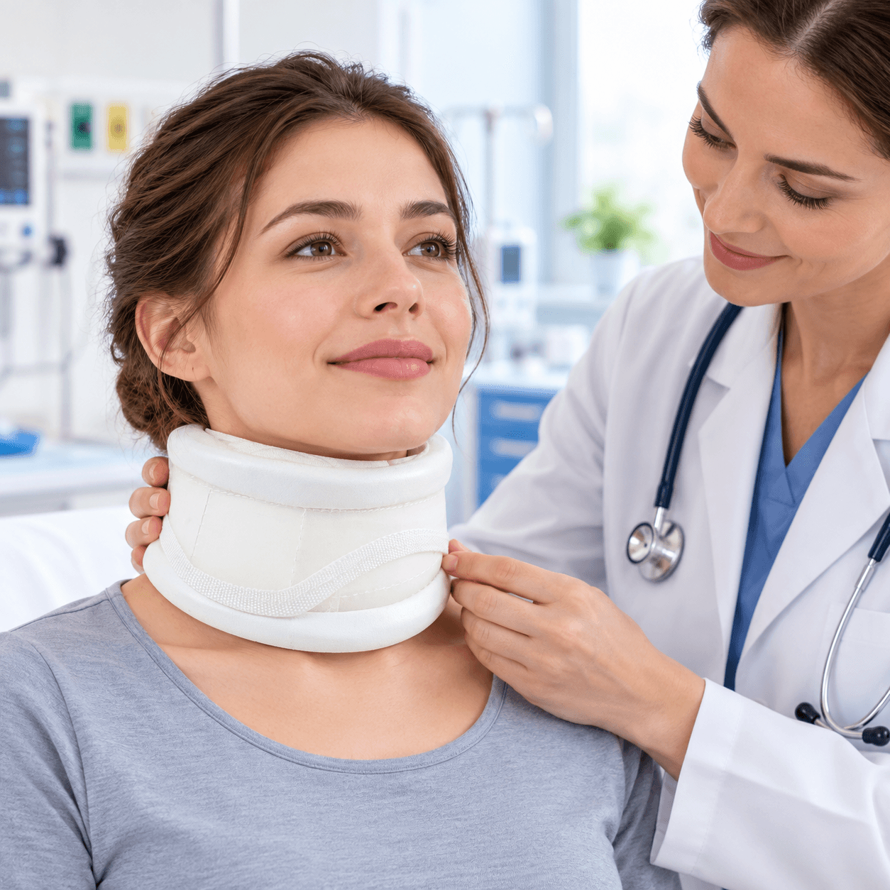 گردن بند طبی سخت ( کولار سخت در سه ارتفاع) کیورد CURED — تصویر ۵