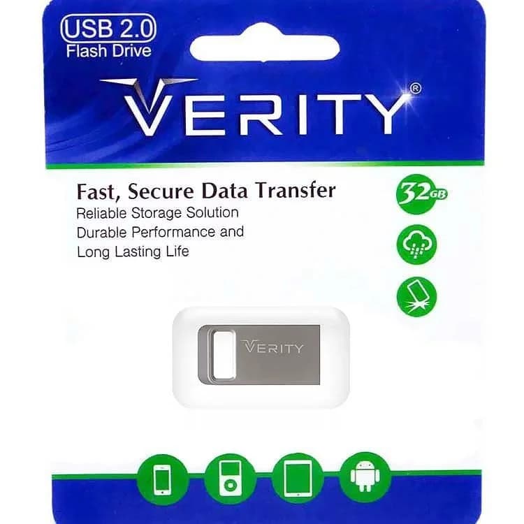 فلش 32 گیگابایت USB2.0 وریتی مدل Verity V810