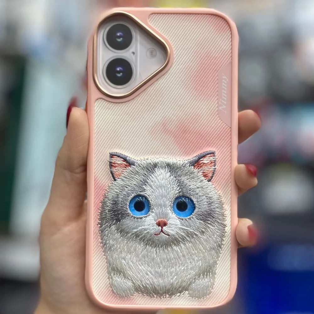 کاور ایفون نیمی مدل چشم درشت مناسب برای گوشی موبایل Apple iPhone 16 — تصویر ۲