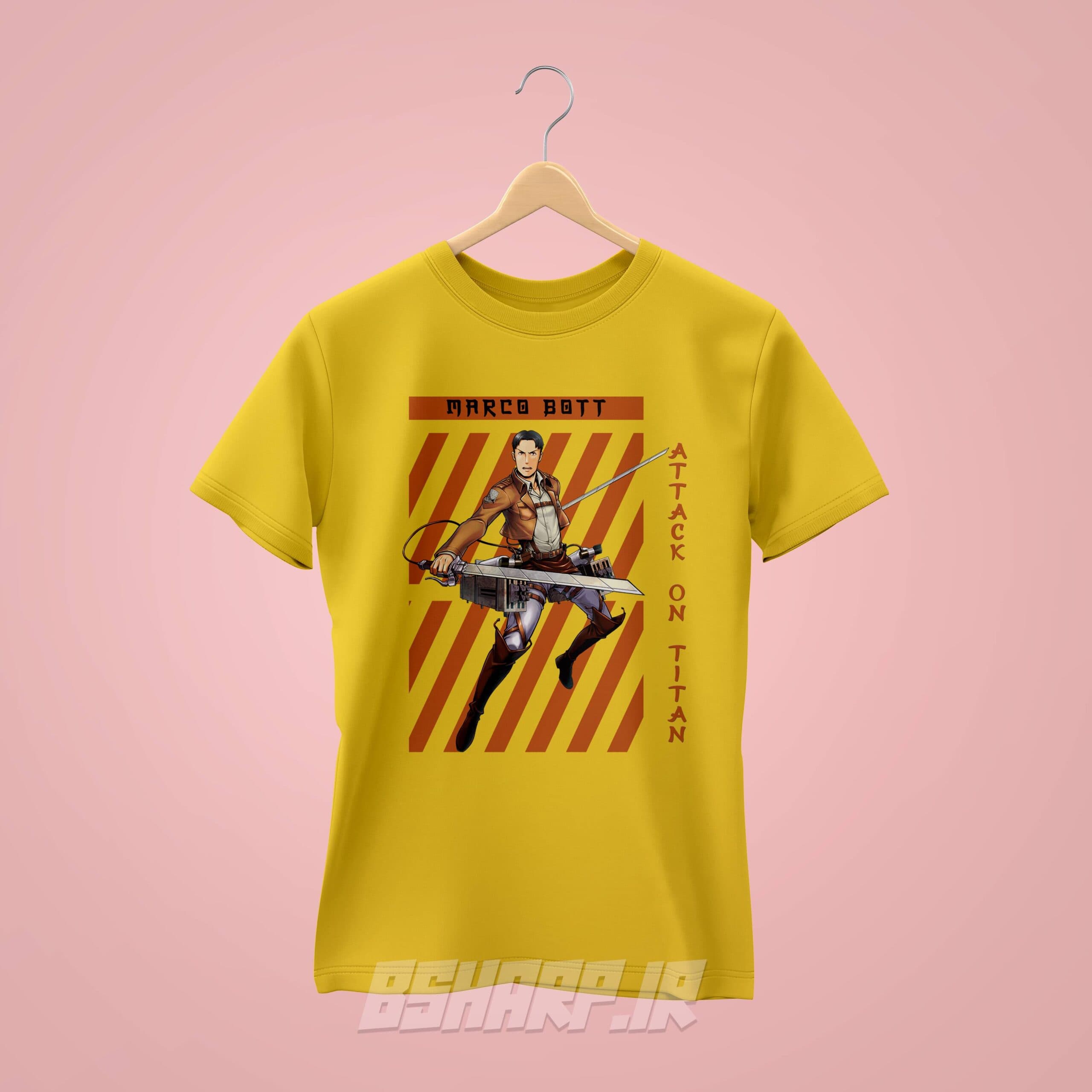 تیشرت Attack on Titan طرح Marco Attacks — تصویر ۴