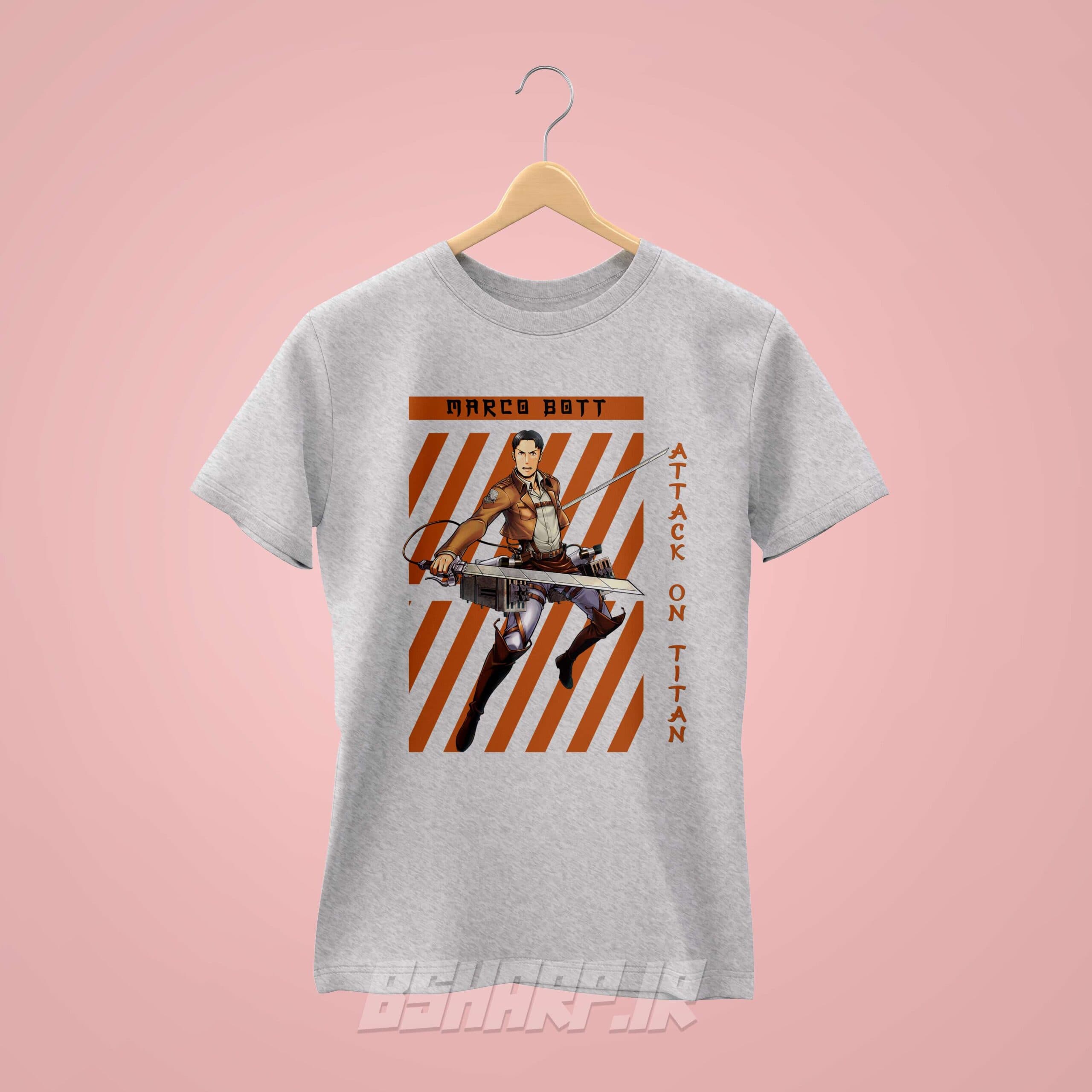 تیشرت Attack on Titan طرح Marco Attacks — تصویر ۵
