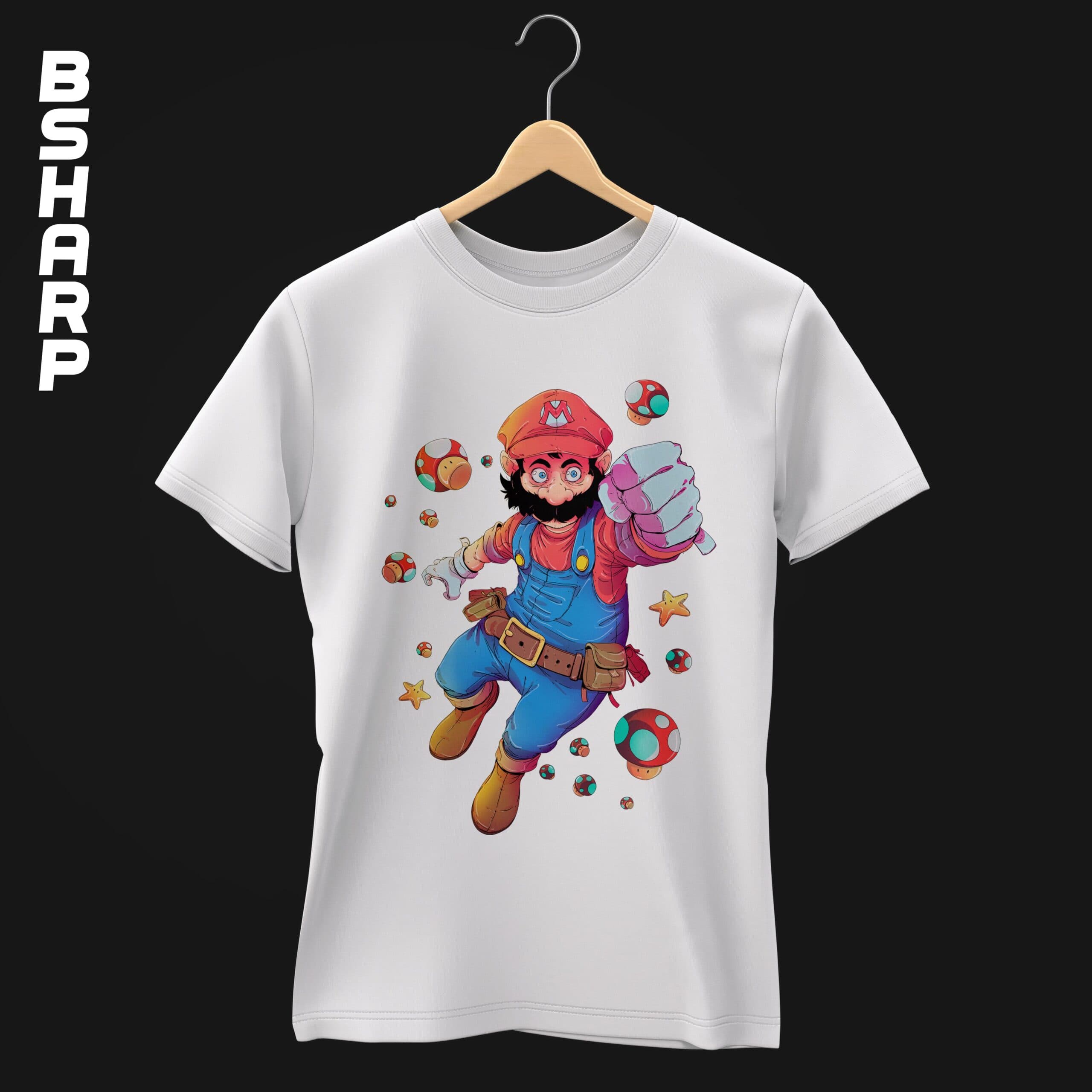 تیشرت Super Mario طرح پرواز — تصویر ۲