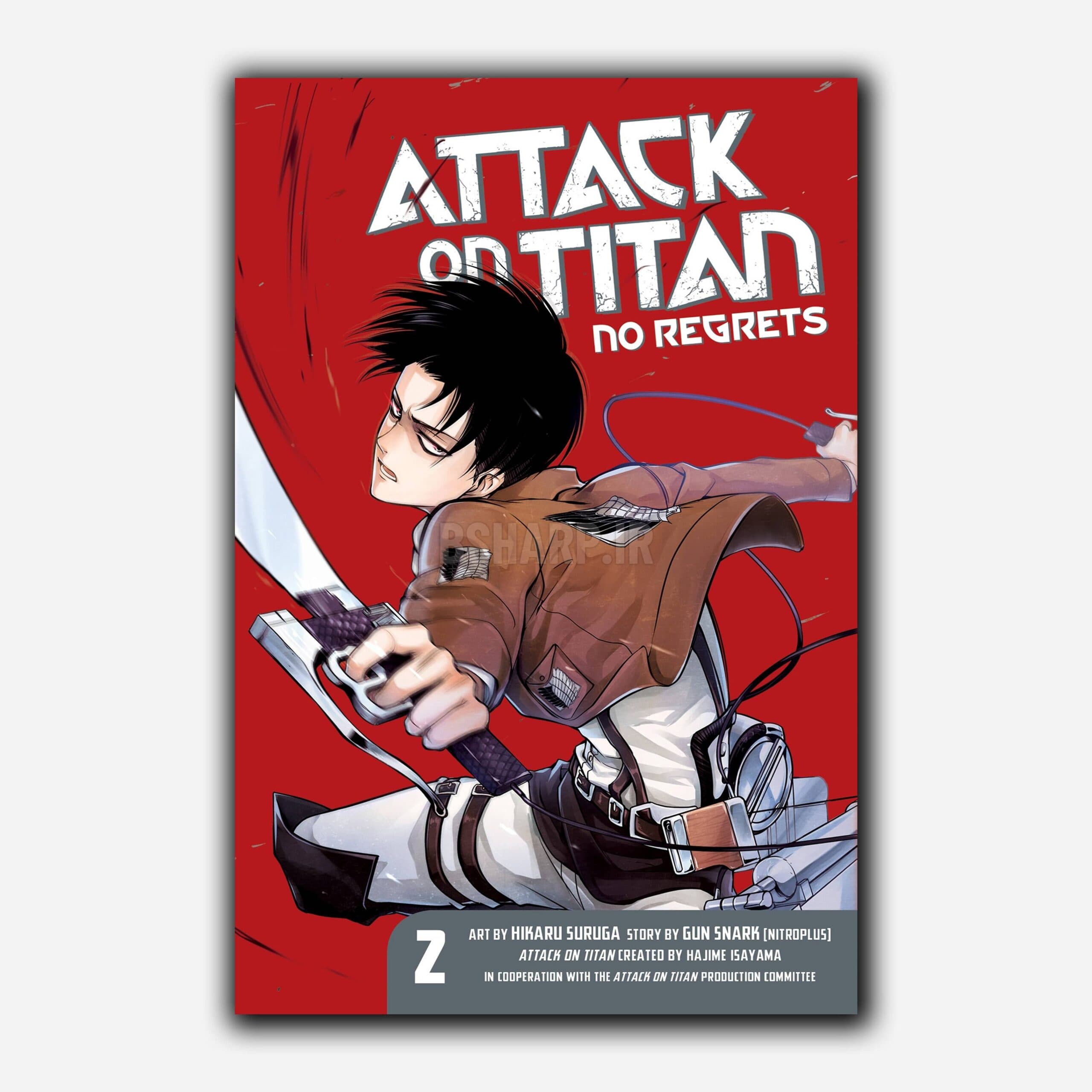 کتاب Attack on Titan No Regrets, Vol. 2