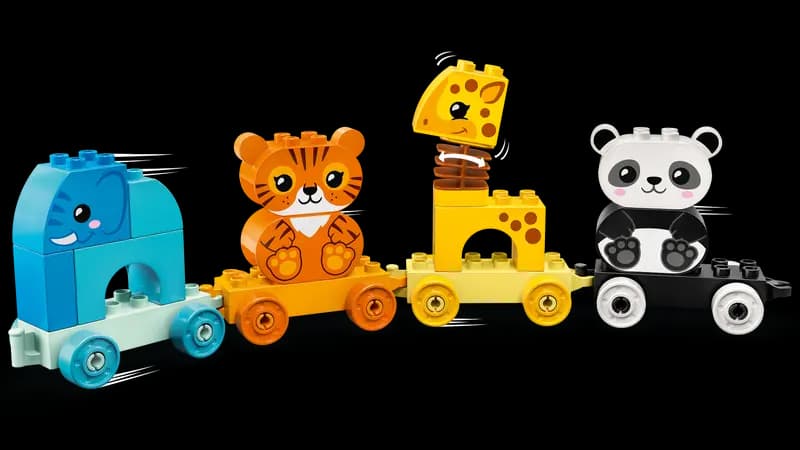 لگو Animal Train سری دوپلو کد 10955 — تصویر ۳