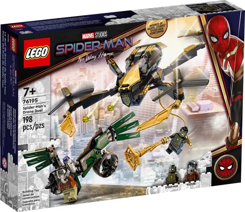 لگو Spider-Man’s Drone Duel سری اسپایدرمن کد 76195