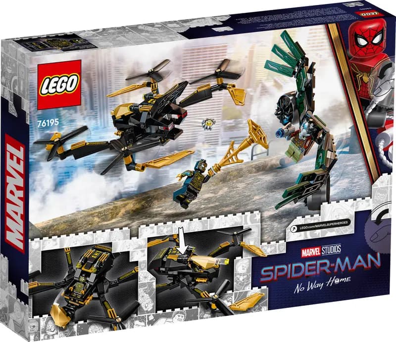لگو Spider-Man’s Drone Duel سری اسپایدرمن کد 76195 — تصویر ۳