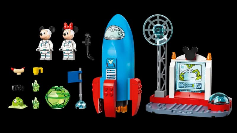 لگو Mickey Mouse & Minnie Mouse’s Space Rocket سری دیزنی کد 10774 — تصویر ۶