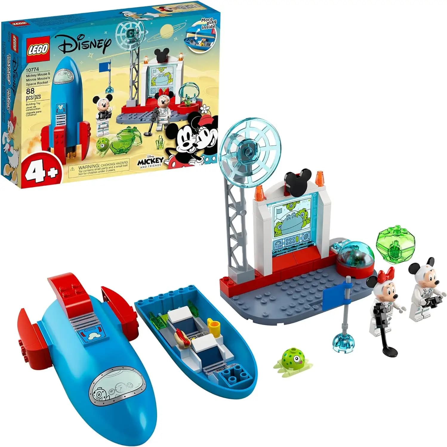 لگو Mickey Mouse & Minnie Mouse’s Space Rocket سری دیزنی کد 10774