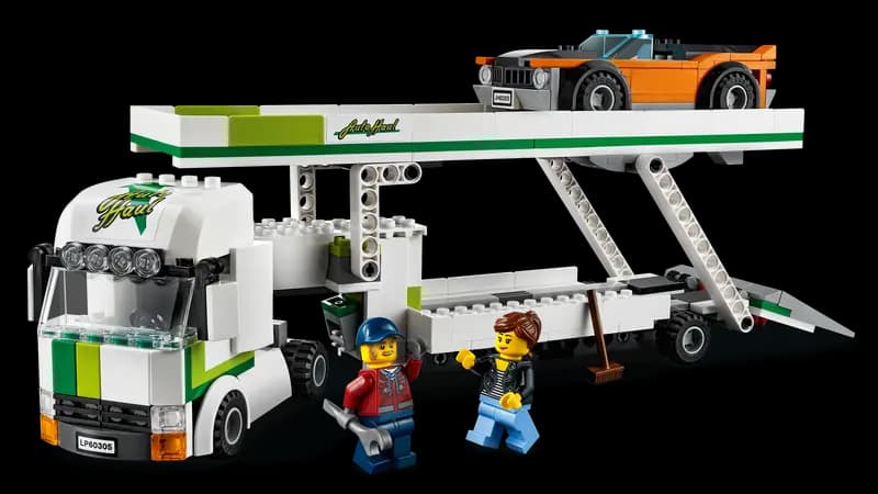 لگو Car Transporter سری سیتی کد 60305 — تصویر ۴