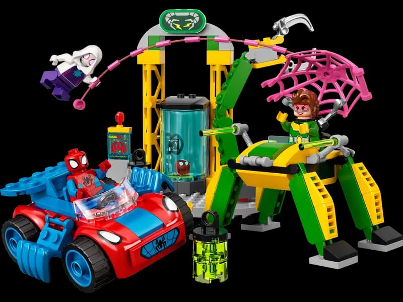 لگو Spider-Man at Doc Ock’s Lab سری اسپایدرمن کد 10783 — تصویر ۲