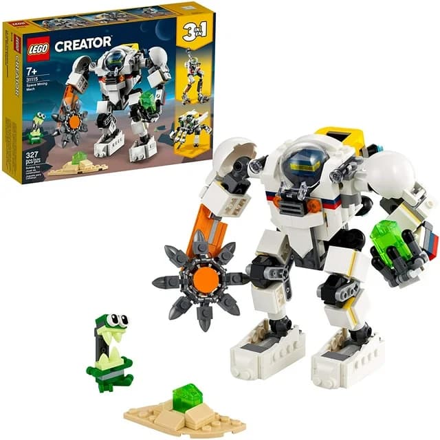 لگو Space Mining Mech سری کریتور کد 31115