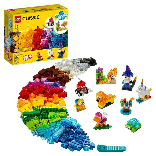 لگو Creative Transparent Bricks سری کلاسیک کد 11013