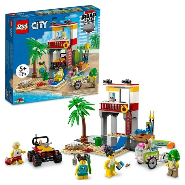 لگو Beach Lifeguard Station سری سیتی کد 60328