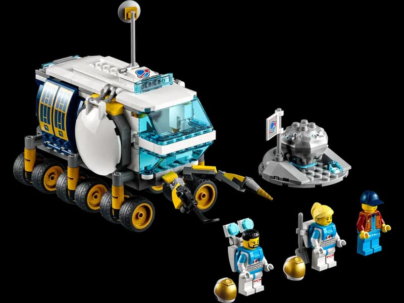لگو Lunar Roving Vehicle سری سیتی کد 60348 — تصویر ۲