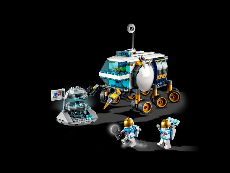 لگو Lunar Roving Vehicle سری سیتی کد 60348 — تصویر ۴