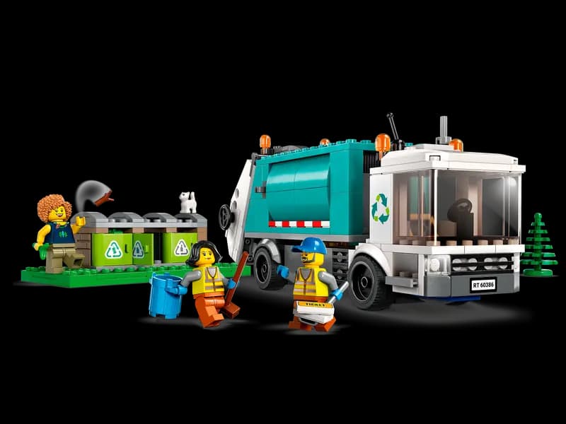 لگو Recycling Truck سری سیتی کد 60386 — تصویر ۴