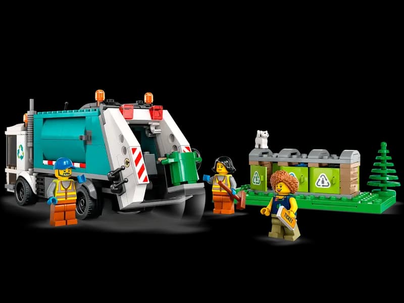 لگو Recycling Truck سری سیتی کد 60386 — تصویر ۵