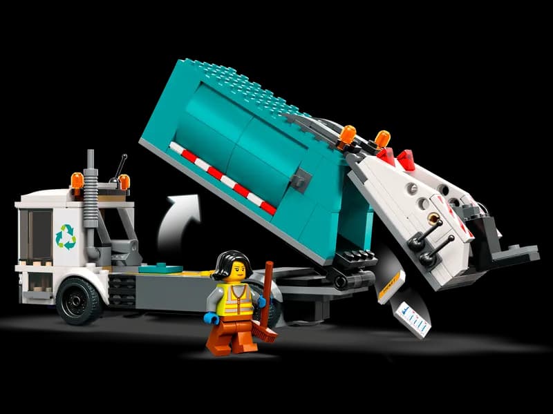 لگو Recycling Truck سری سیتی کد 60386 — تصویر ۶