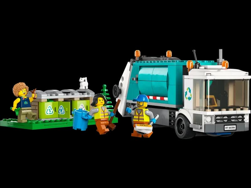 لگو Recycling Truck سری سیتی کد 60386 — تصویر ۲