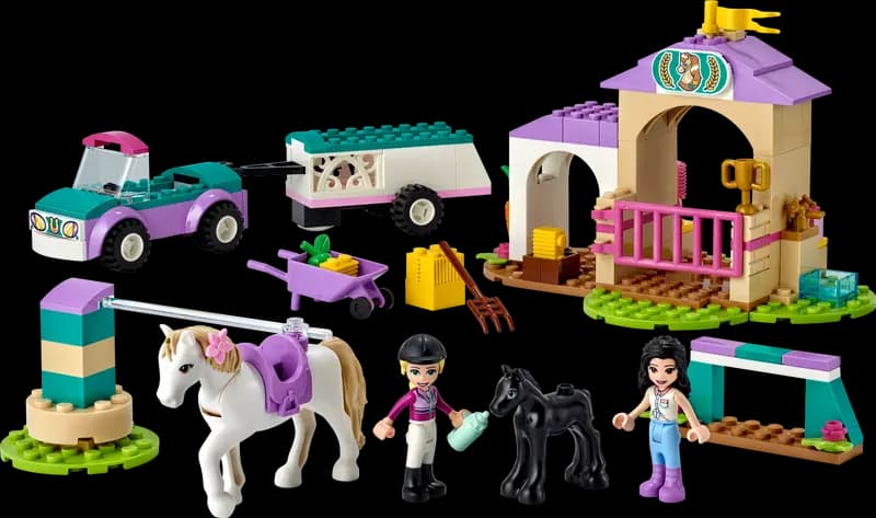لگو Horse Training and Trailer سری فرندز کد 41441 — تصویر ۲