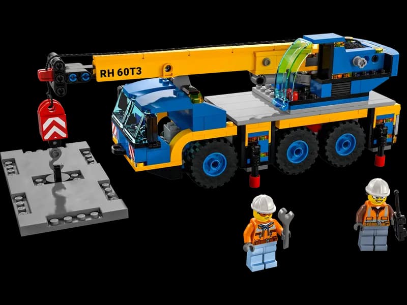 لگو Mobile Crane سری سیتی کد 60324 — تصویر ۲