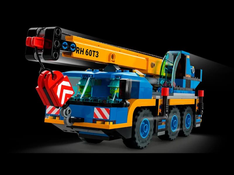 لگو Mobile Crane سری سیتی کد 60324 — تصویر ۵