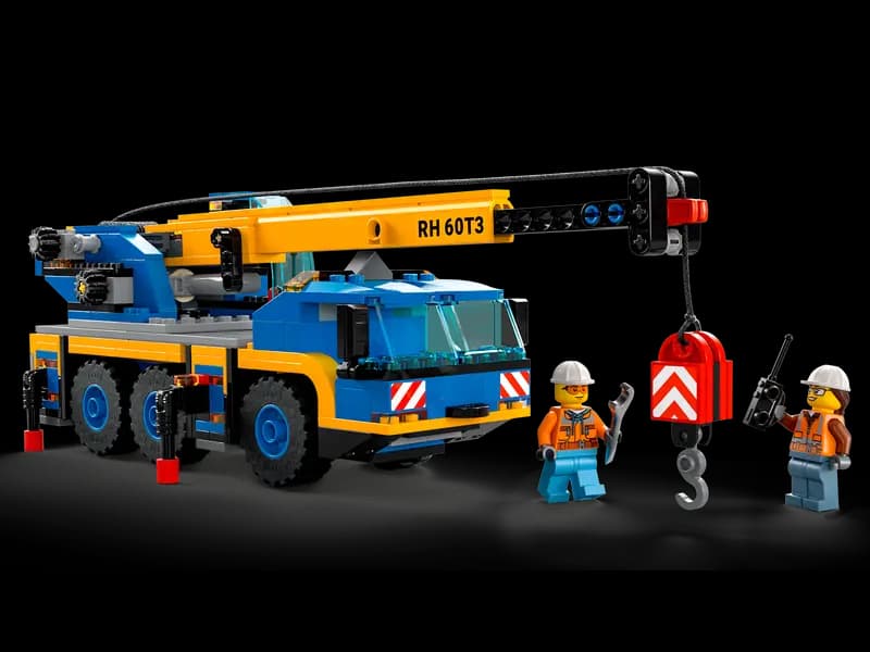 لگو Mobile Crane سری سیتی کد 60324 — تصویر ۴