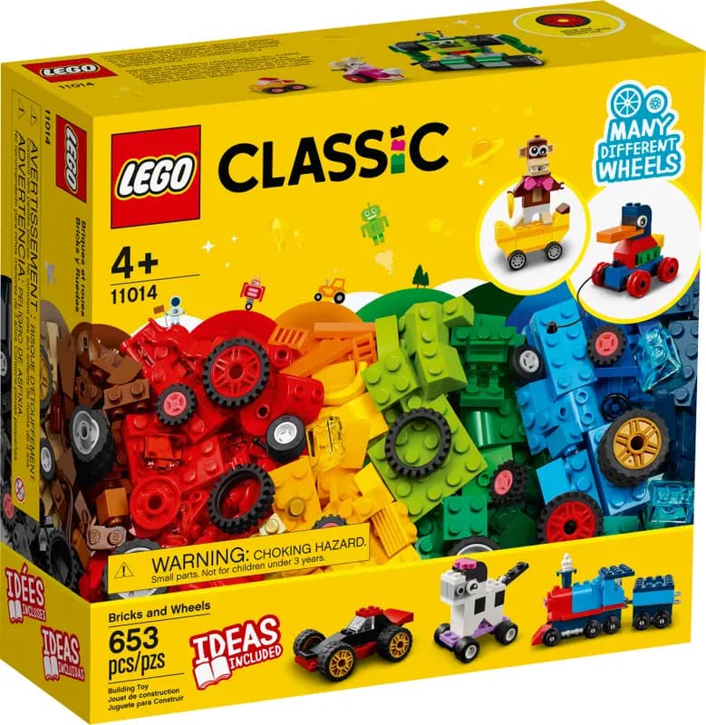 لگو Bricks and Wheels سری کلاسیک کد 11014 — تصویر ۳