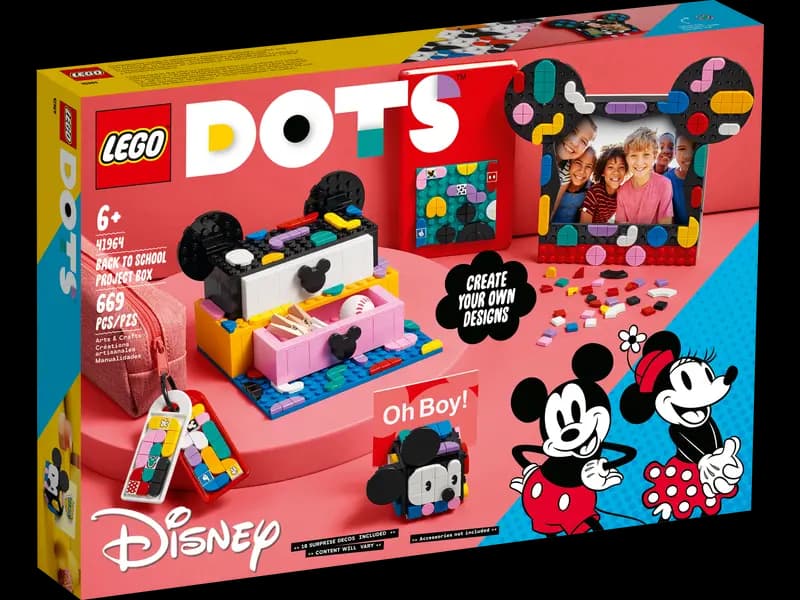 لگو Mickey Mouse & Minnie Mouse Back-to-School Project Box سری دیزنی کد 41964 — تصویر ۲