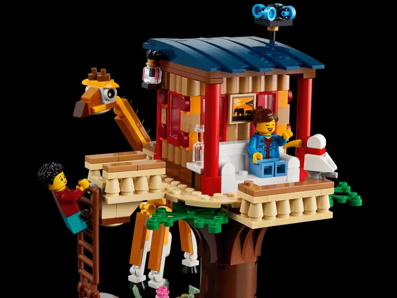لگو Safari Wildlife Tree House سری کریتور کد 31116 — تصویر ۷