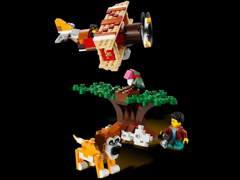 لگو Safari Wildlife Tree House سری کریتور کد 31116 — تصویر ۵