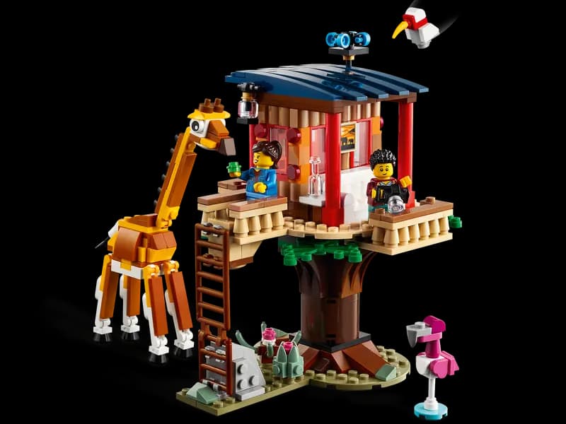 لگو Safari Wildlife Tree House سری کریتور کد 31116 — تصویر ۴