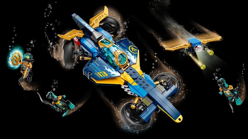 لگو Ninja Sub Speeder سری نینجاگو کد 71752 — تصویر ۶