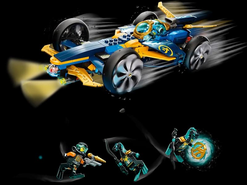 لگو Ninja Sub Speeder سری نینجاگو کد 71752 — تصویر ۴