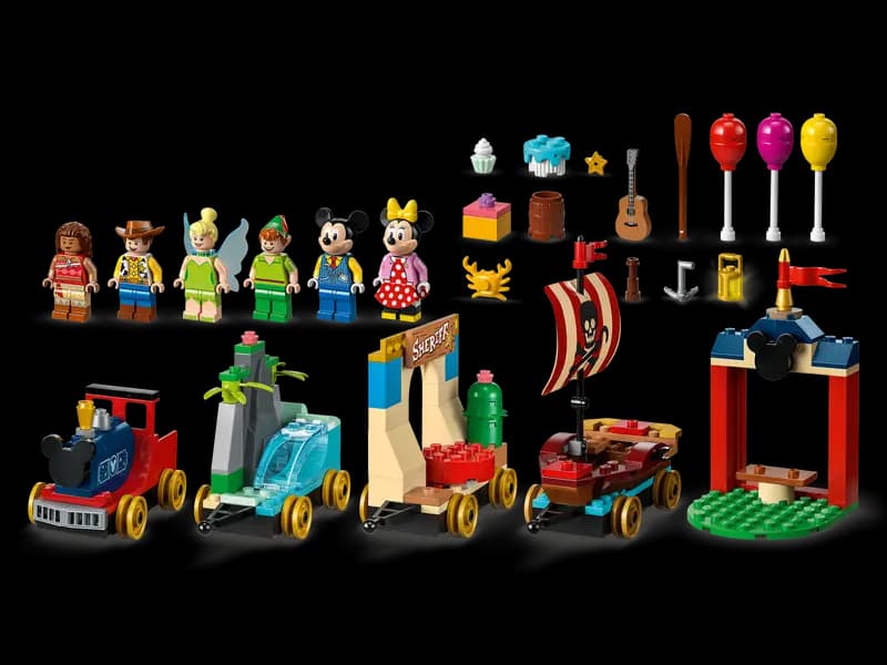لگو Disney Celebration Train​ سری دیزنی کد 43212 — تصویر ۶