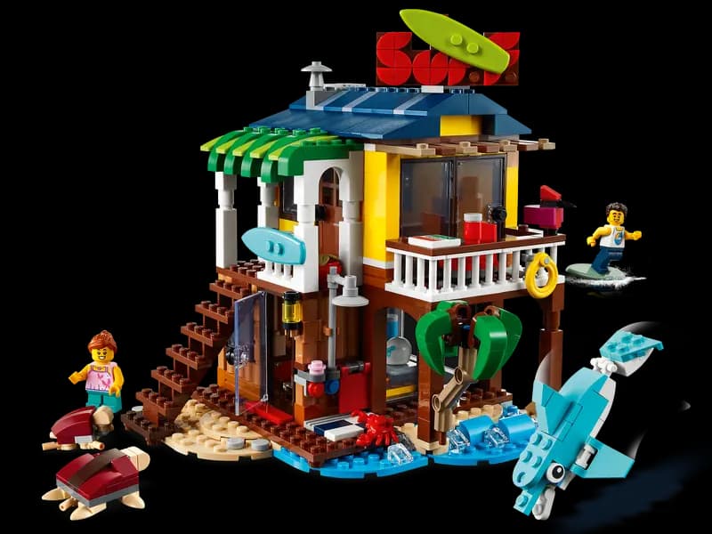 لگو Surfer Beach House سری کریتور کد 31118 — تصویر ۴