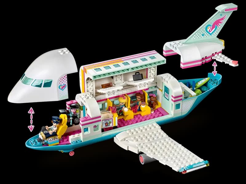 لگو Heartlake City Airplane سری فرندز کد 41429 — تصویر ۶