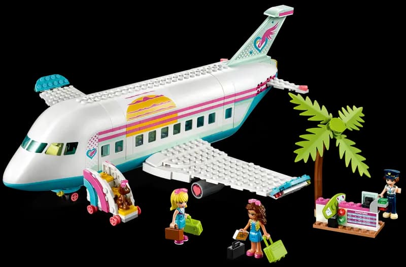 لگو Heartlake City Airplane سری فرندز کد 41429 — تصویر ۳