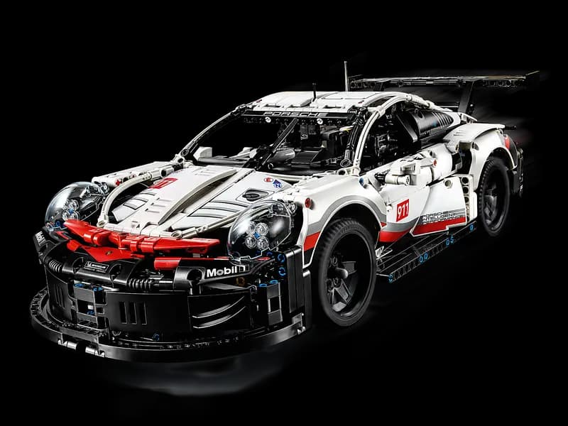 لگو Porsche 911 RSR سری تکنیک کد 42096 — تصویر ۳