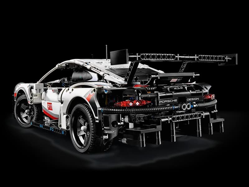 لگو Porsche 911 RSR سری تکنیک کد 42096 — تصویر ۵