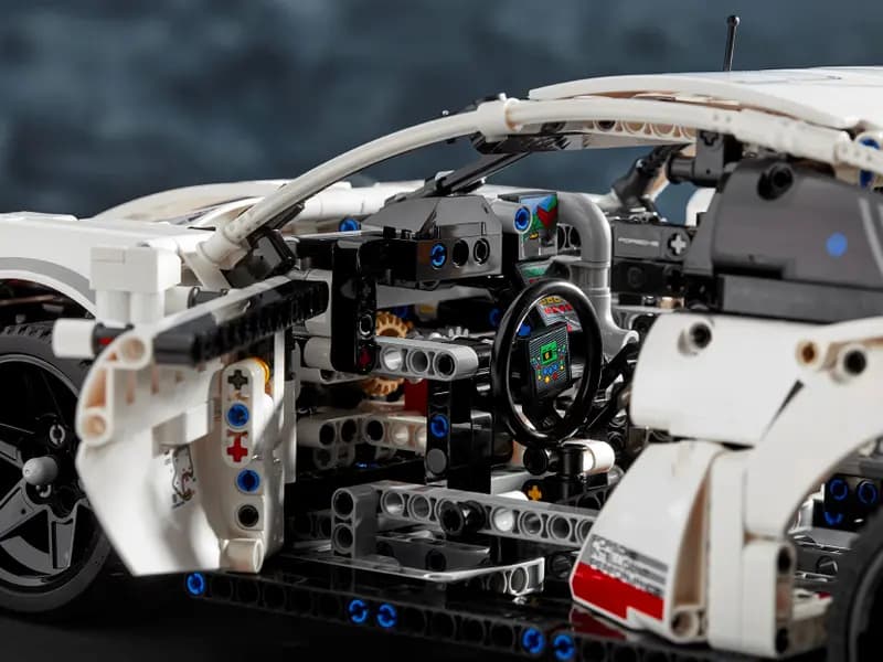 لگو Porsche 911 RSR سری تکنیک کد 42096 — تصویر ۷