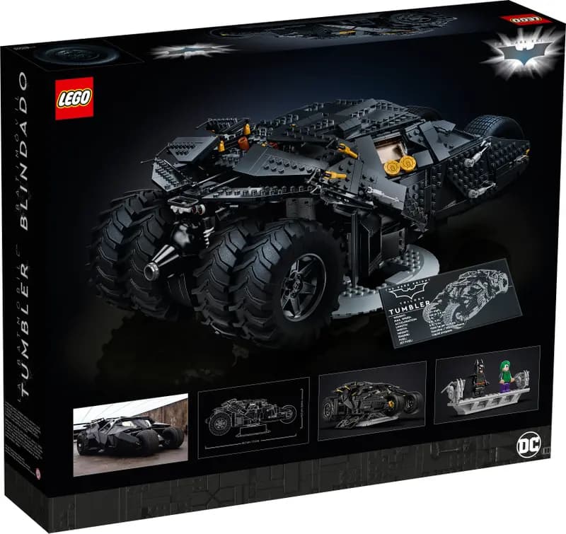 لگو Batmobile Tumbler سری دی سی کد 76240 — تصویر ۸